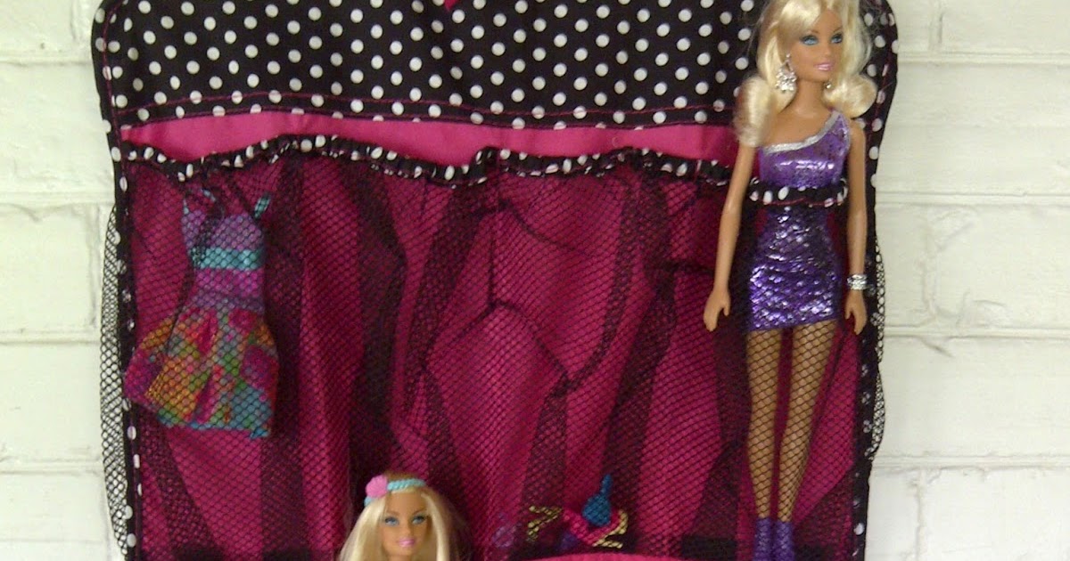 Brick Home Love Shoe Organizer Turned Barbie Organizer