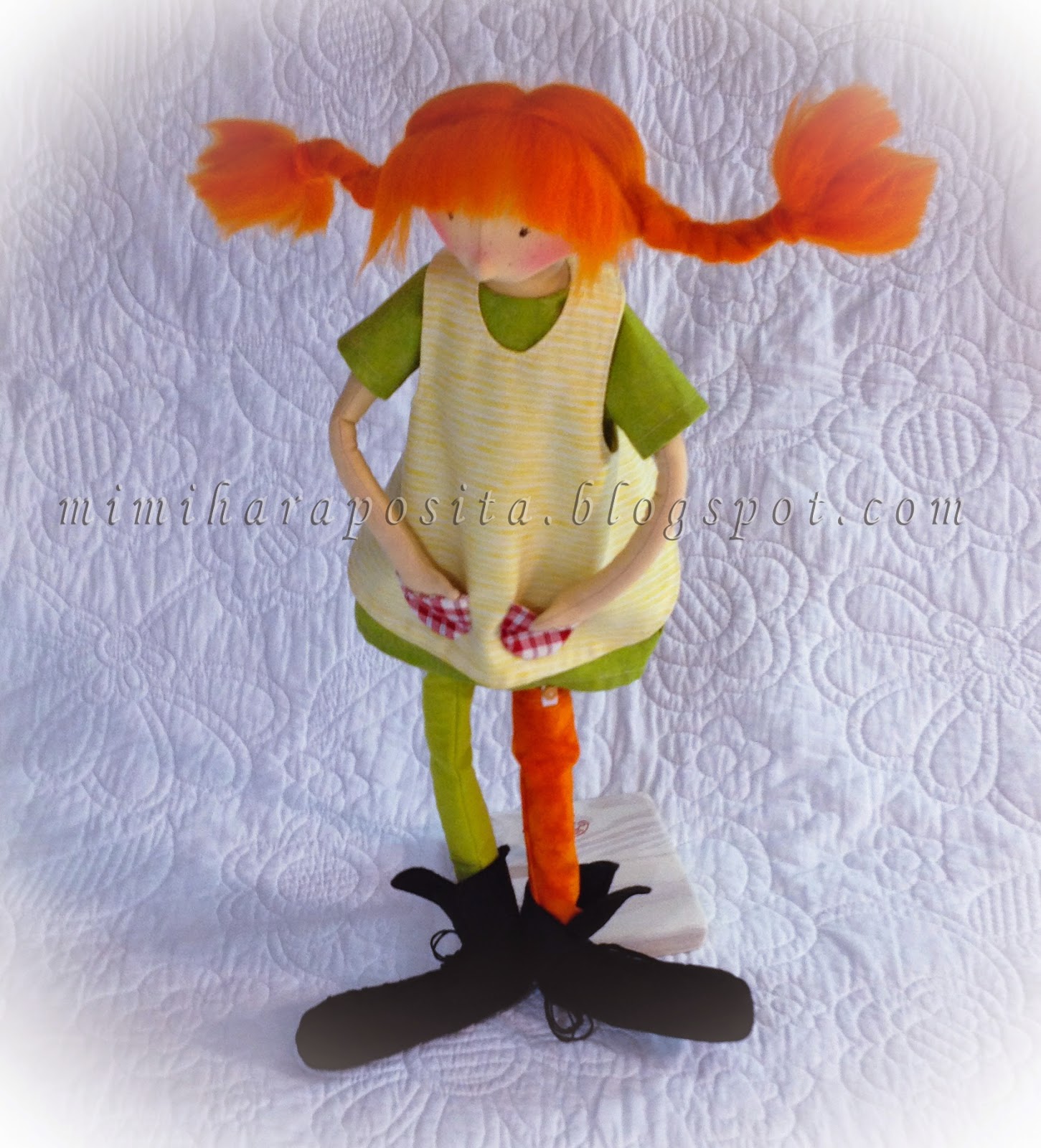 muñeca pipi calzaslargas años 70