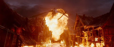 Image of Smaug from The Hobbit The Battle of the Five Armies