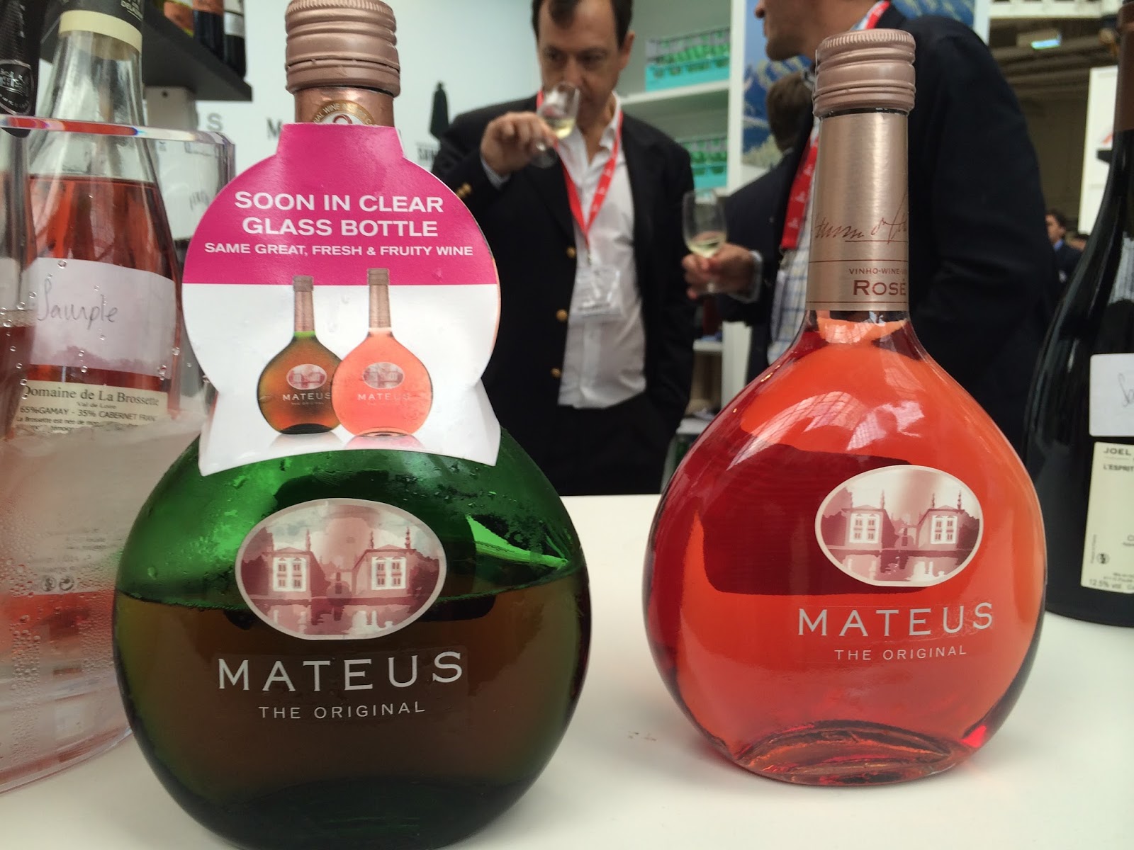 SEDIMENT And if one green bottle… Mateus Rosé