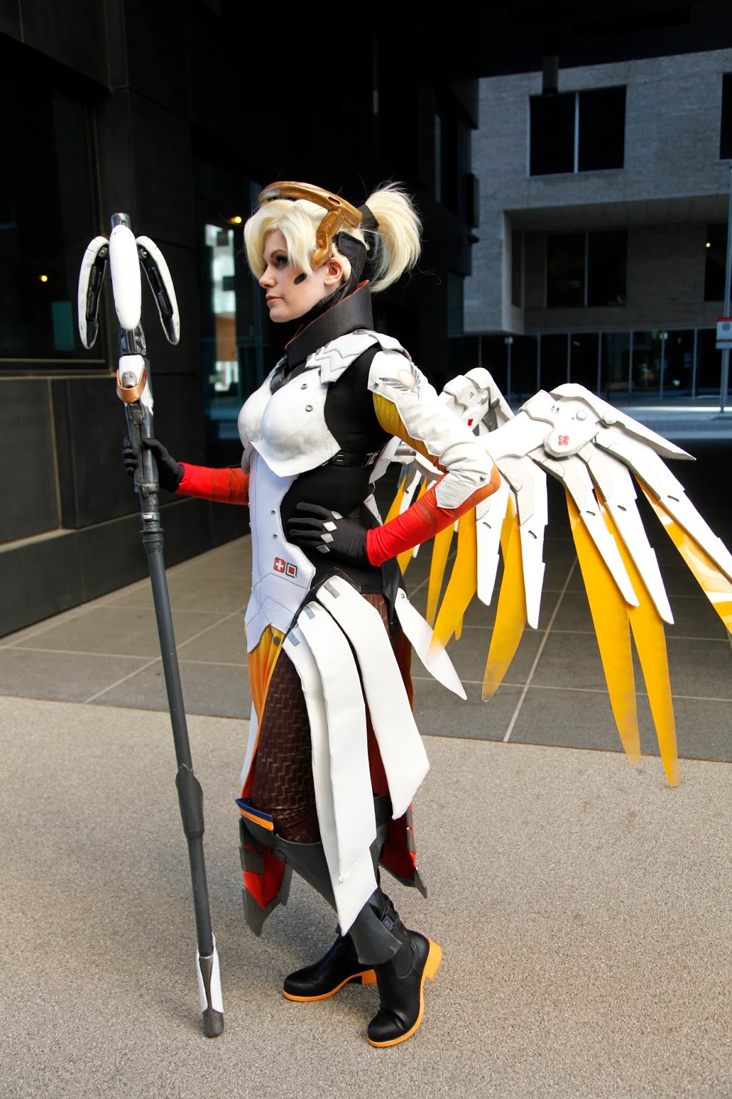 Chrix Design Building Mercy�s wings from Overwatch