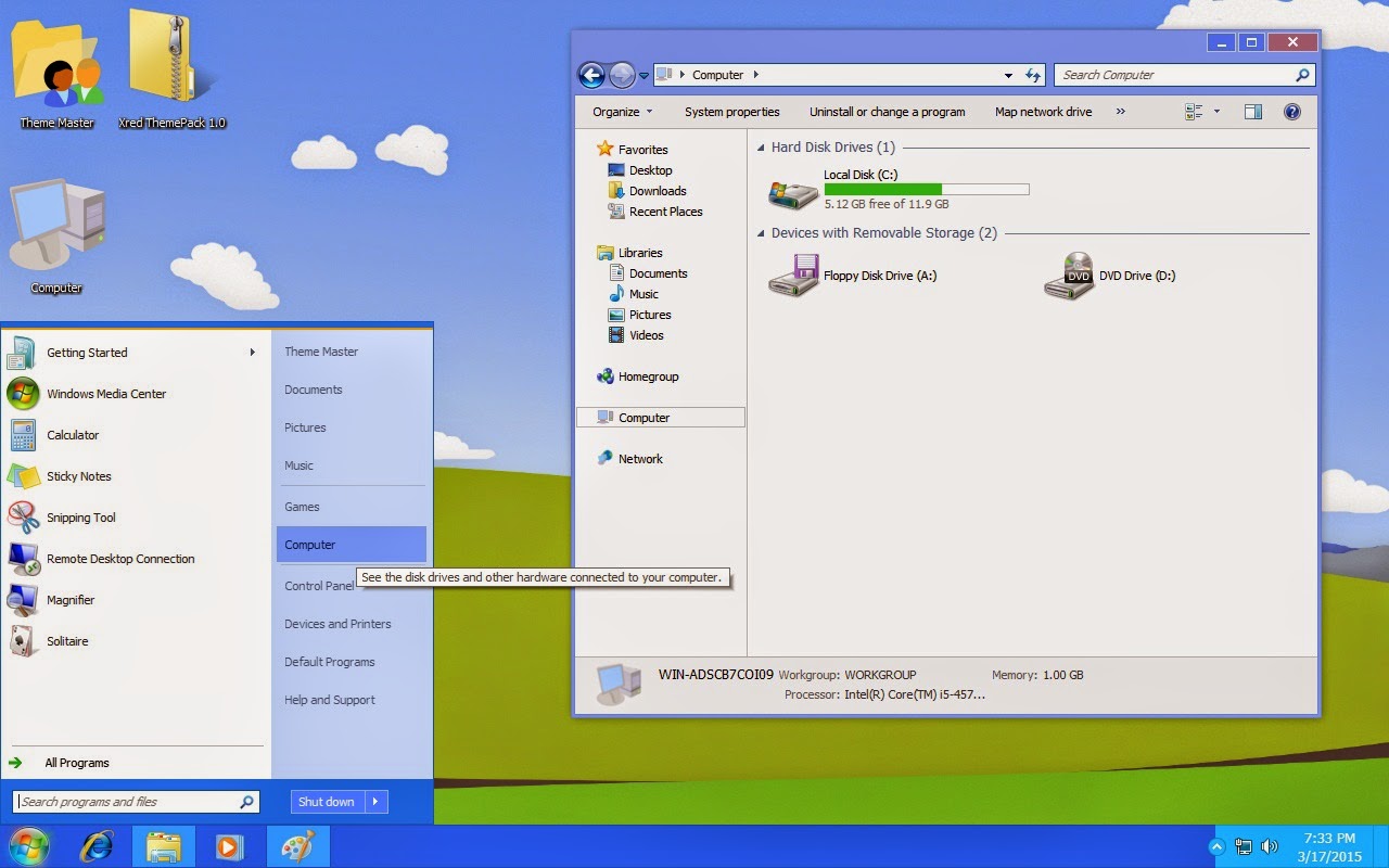 Windows XP Transformation Pack for your Windows How to use Windows XP theme on my Ultrabook