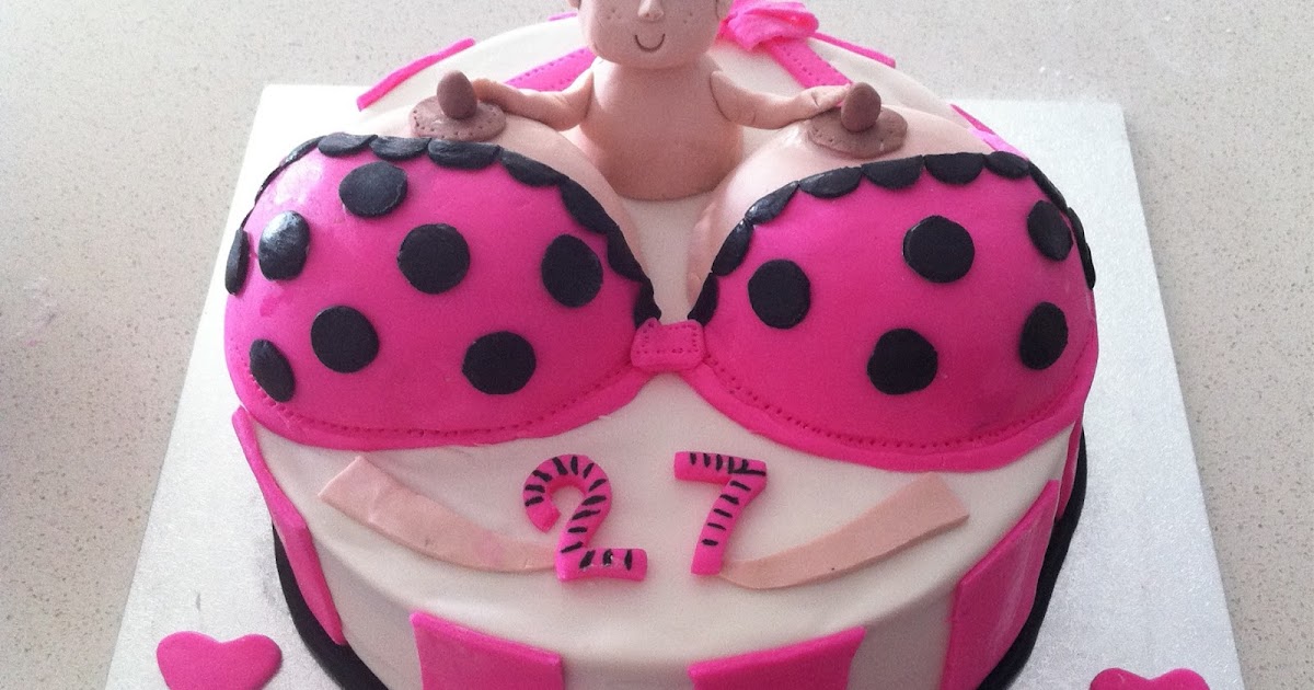 Dirty Birthday Cake, happy birthday breast cake
