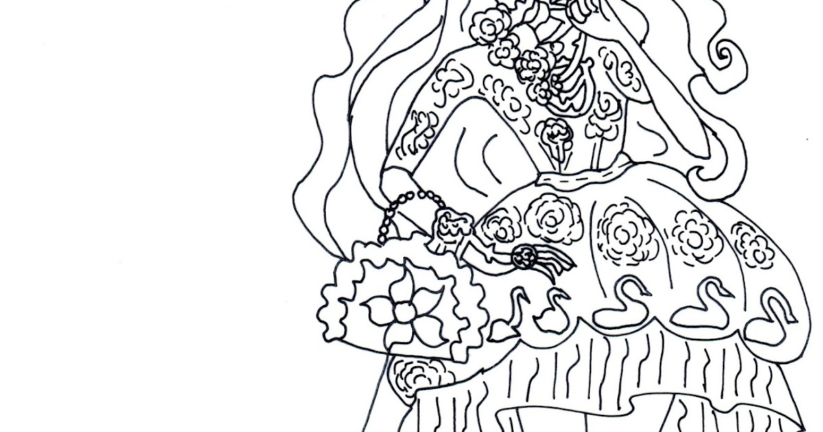 Free Printable Ever After High Coloring Pages Briar Beauty Spring Unsprung Page