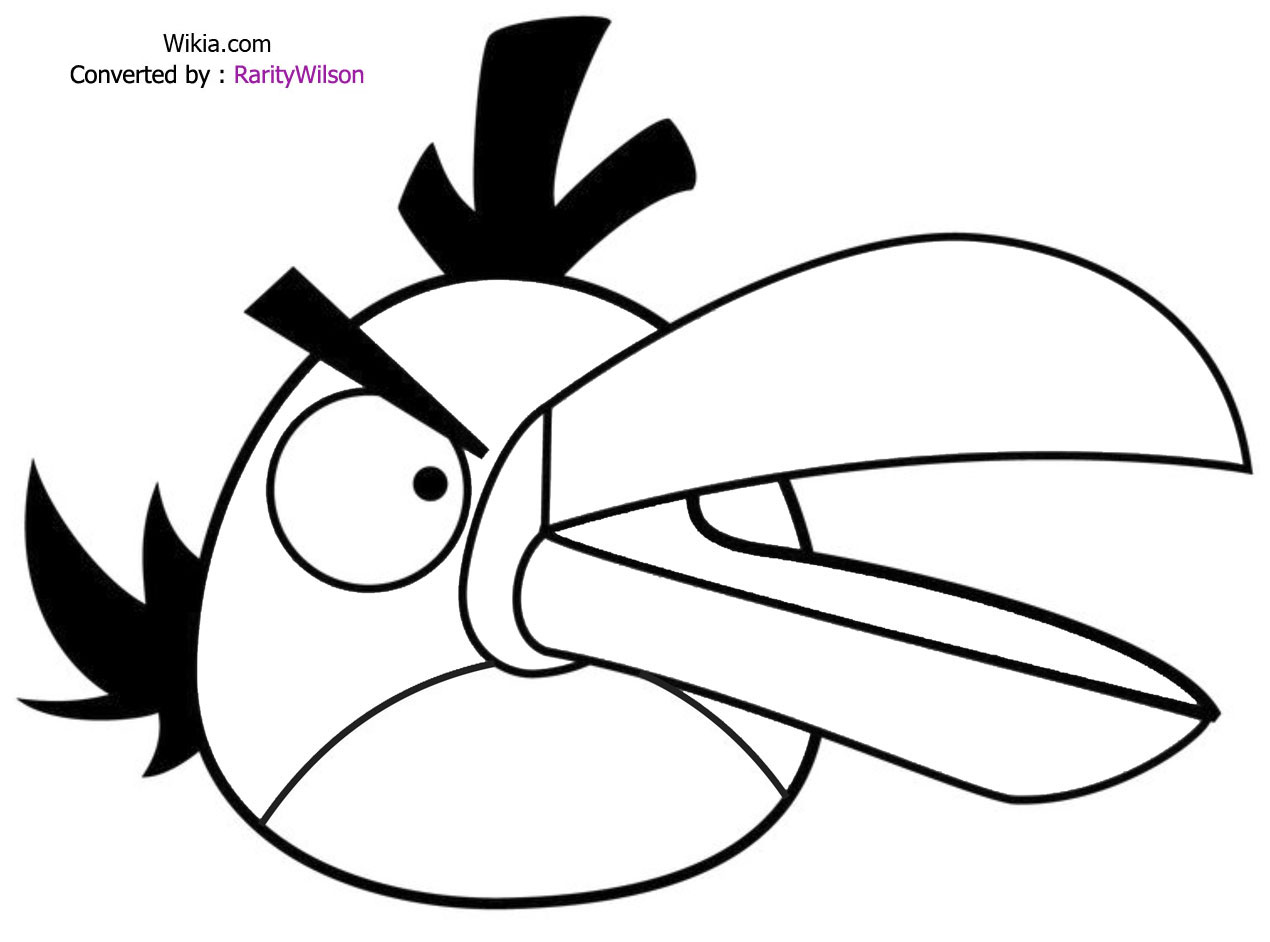 Angry Birds Character Coloring Pages | Team colors