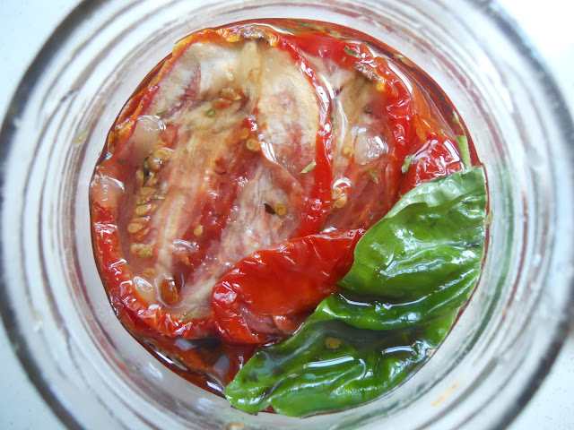 pomodori secchi sott'olio