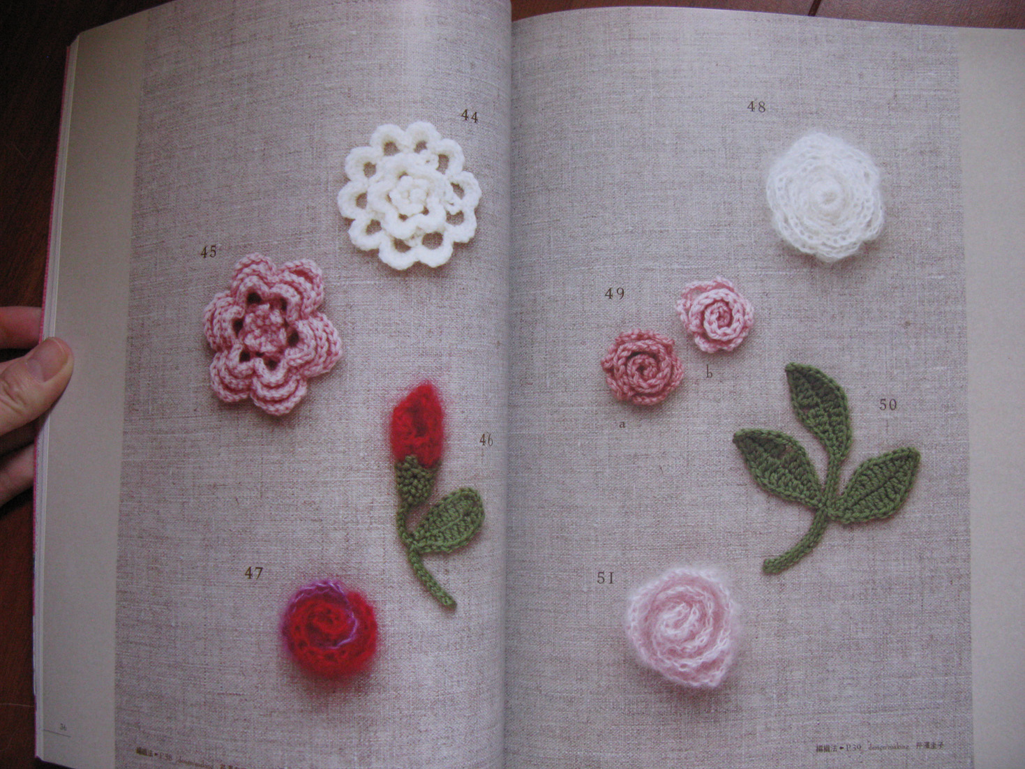 ... .com: Crochet Rose Pattern 100 Japanese Crochet Patterns Book