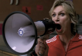 Sue Sylvester Yelling