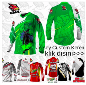 Jersey Custom RMA Ride More Asia untuk sepeda motocross
