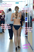 Titillating TG Captions: Humiliated in the dressing room