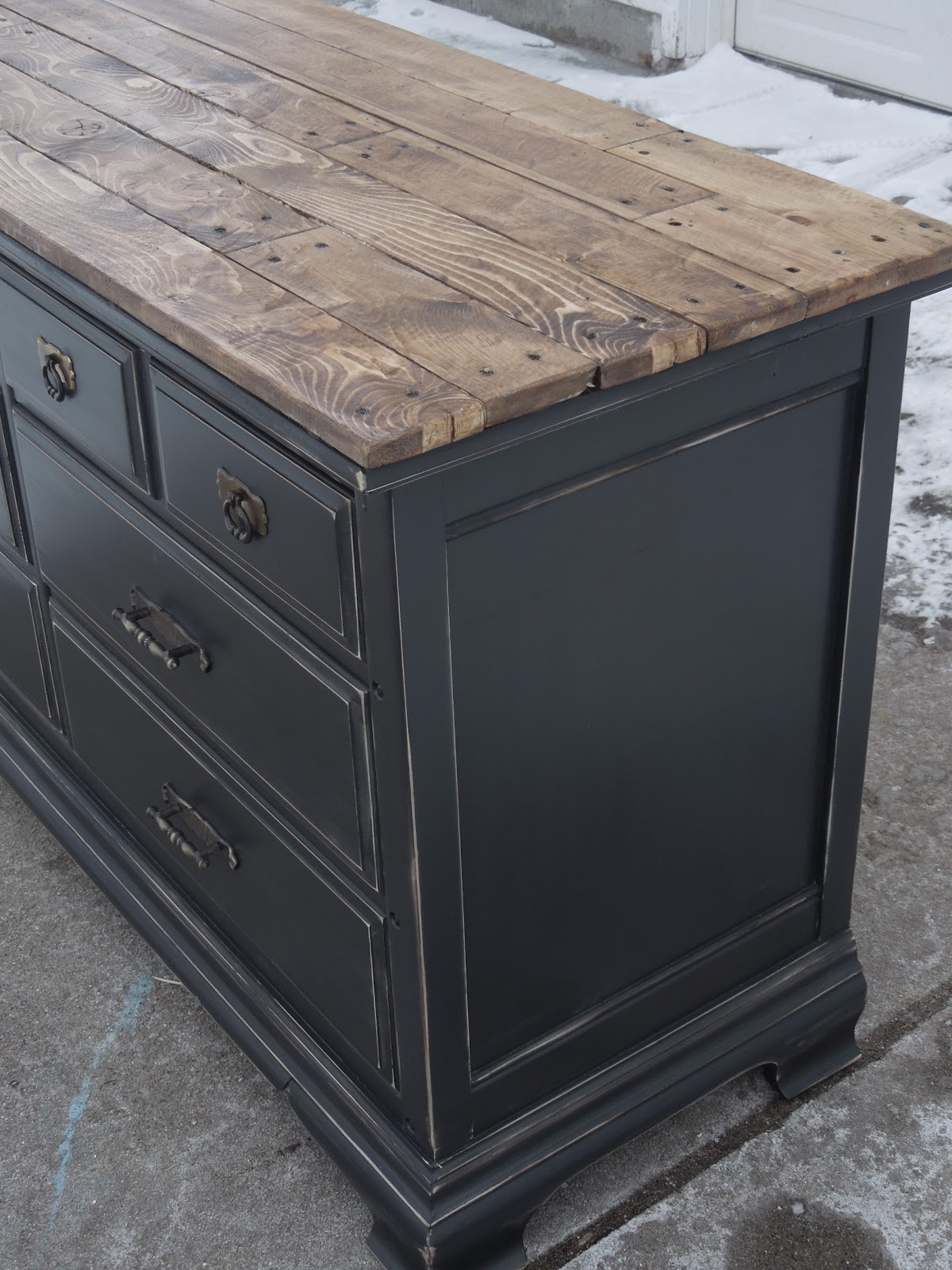 Tattered Lantern Black dresser 299.00 (Sold) Will deliver within 40