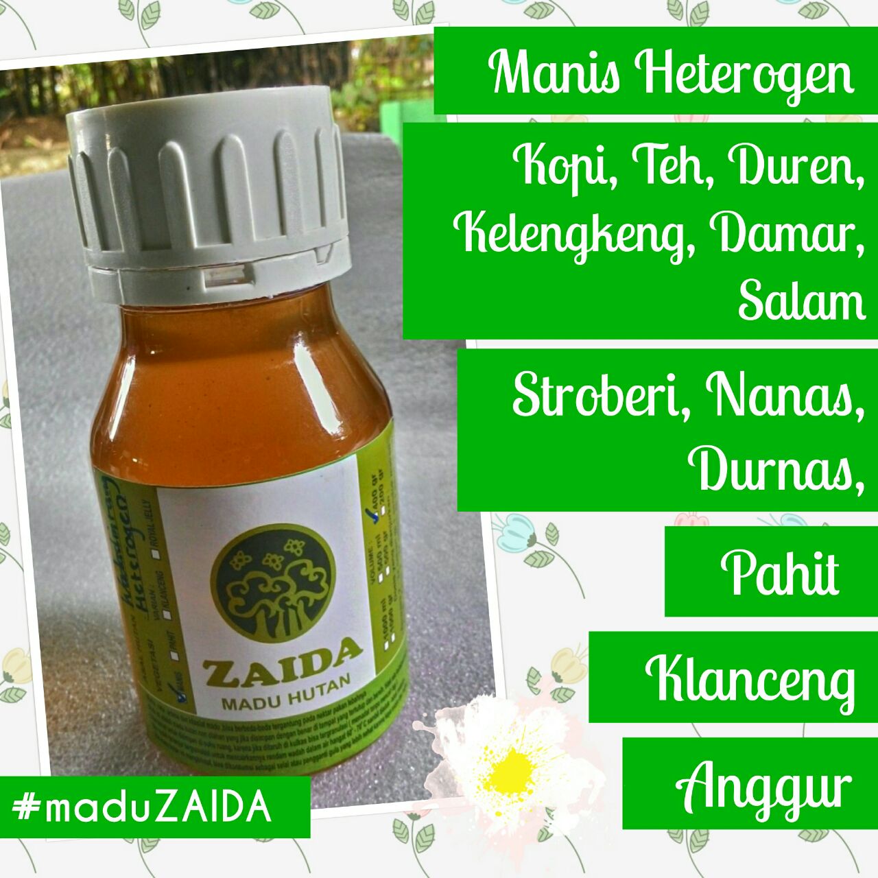 MADU HUTAN ZAIDA -082126092369