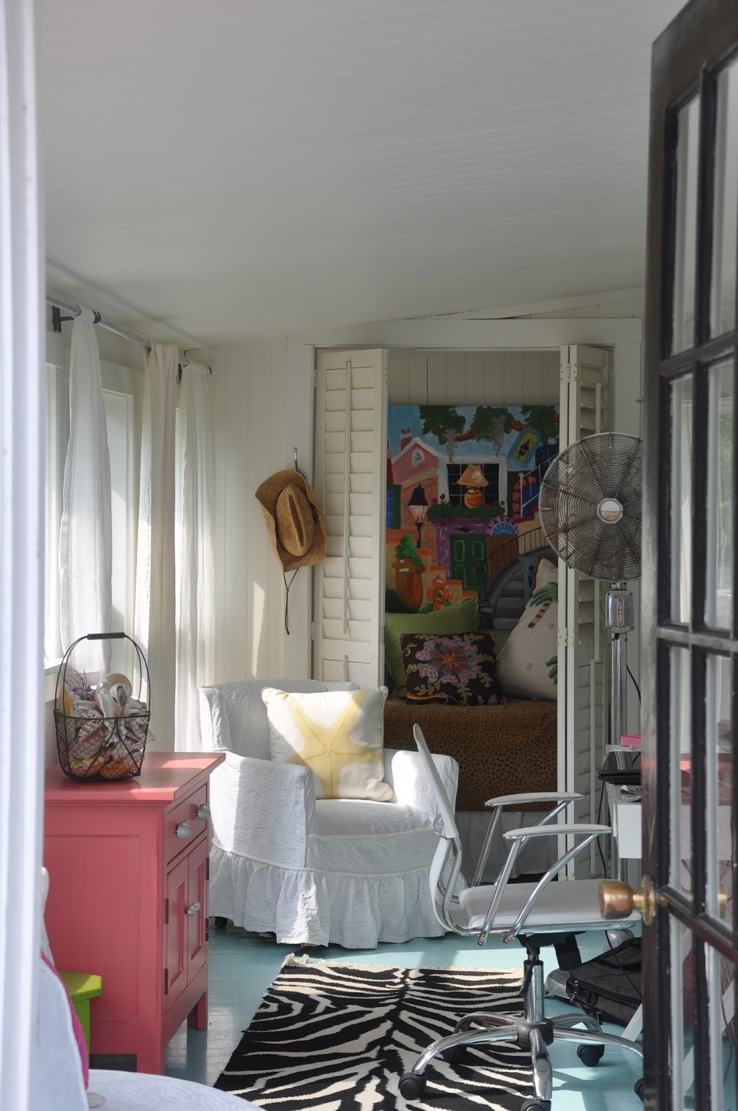 Jane Coslick Cottages "A Bohemian Cottage" for rent......