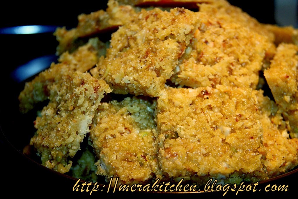 merakitchen Coconut (Narial) Barfi with Nuts