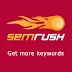 SEMrush(BeRush): Rede de afiliados de SEO e marketing online