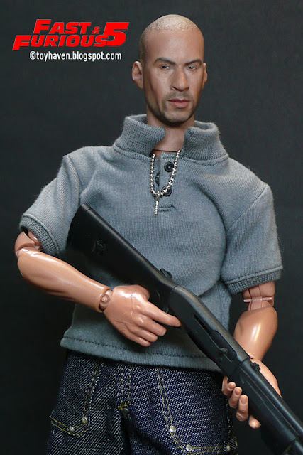 This 1 6 scale Vin Diesel as Dom Toretto 12inch figure kitbash is based on