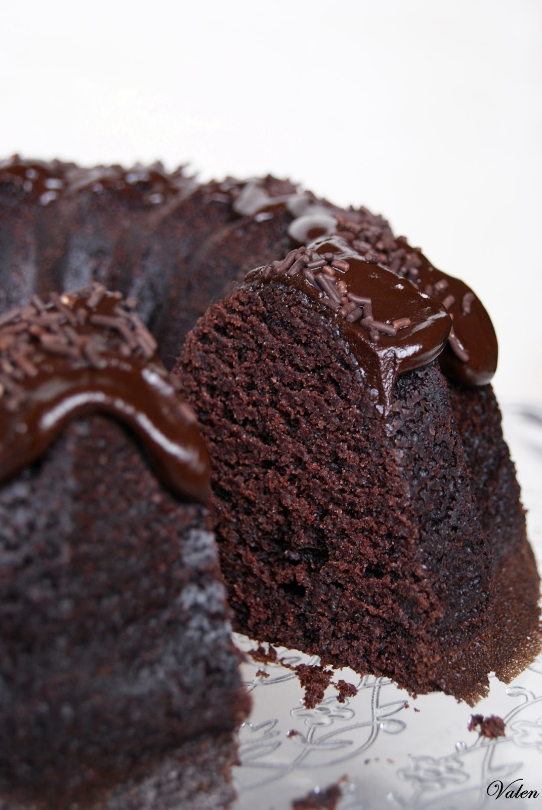 Valentina en la cocina Chocolate & Guinness Bundt Cake