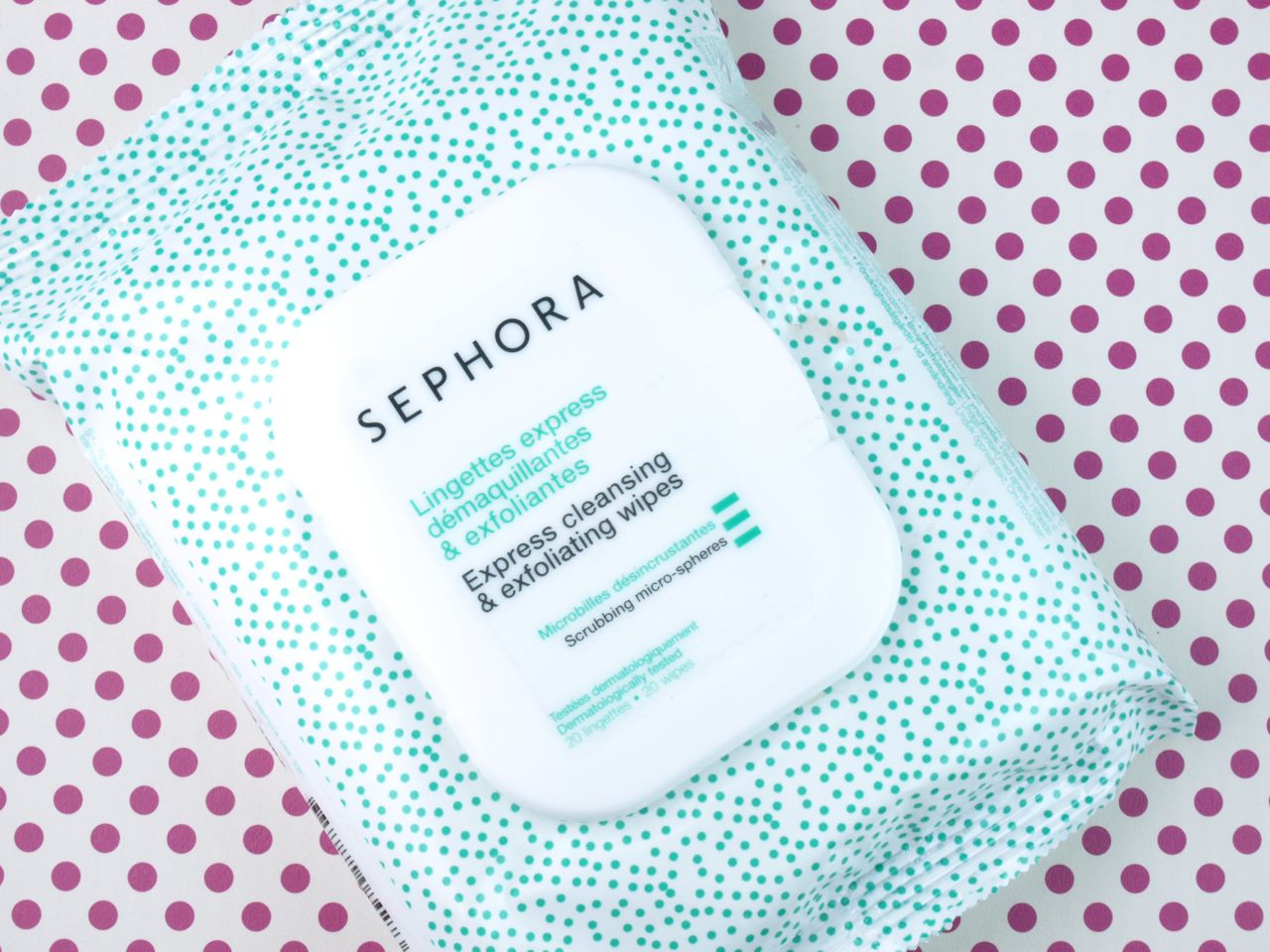 Sephora Express Cleansing & Exfoliating Wipes: Review