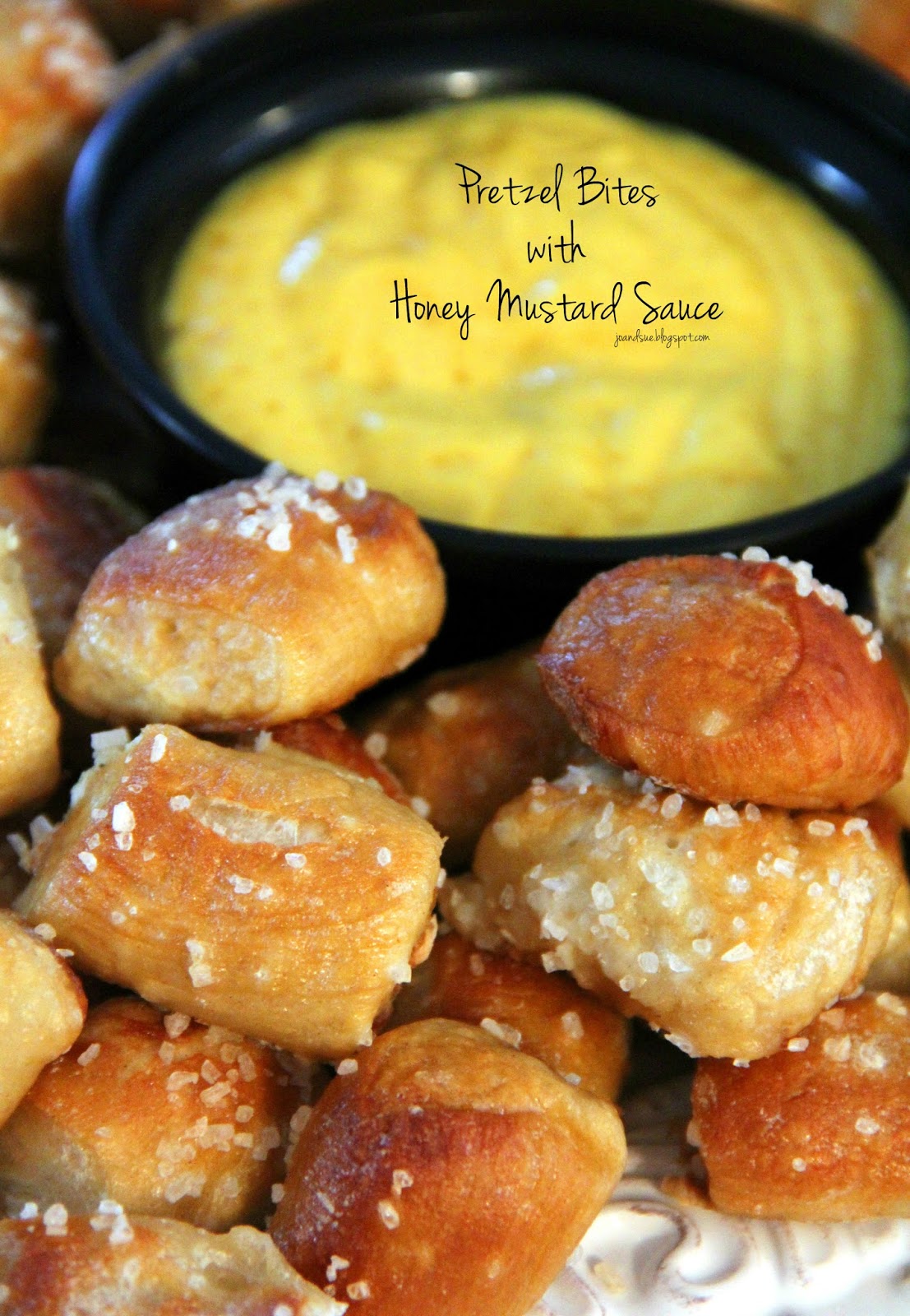 Jo and Sue Pretzel Bites With Honey Mustard Sauce
