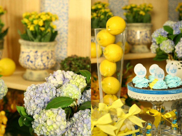decoracao azul e amarelo para cha de bebe: algo assim pro seu chá de bebê ficará no mínimo de cair o queixo decoracao azul e amarelo para cha de bebe: algo assim pro seu chá de bebê ficará no mínimo de cair o queixo