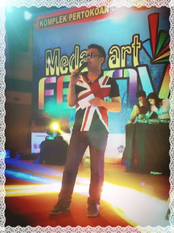 MC at Medan Art Festival 2015