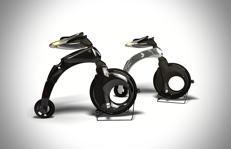 The YikeBike -smallest folding electric bike in the world ~ Divine Glitz