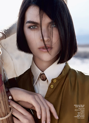 Arizona Muse in Vogue China May 2012 by Josh Olins