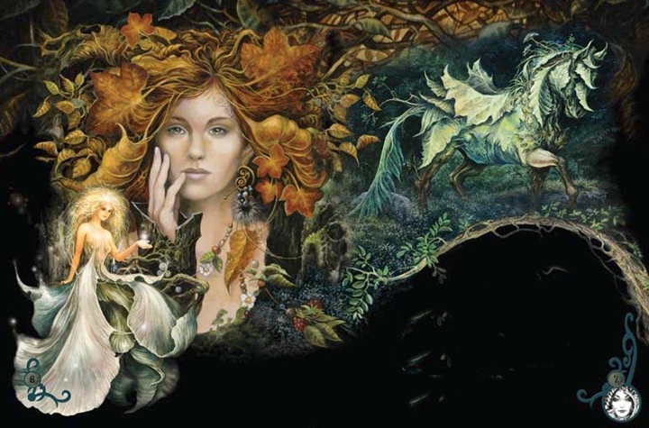 Séverine Pineaux 1960 | Fantasía pintor francés e Illustrator Séverine Pineaux 1960 | Fantasía pintor francés e Illustrator