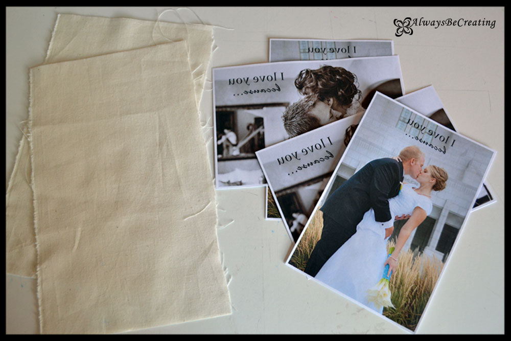 Always Be Creating Image Transfer Onto Fabric Using a Gel Medium