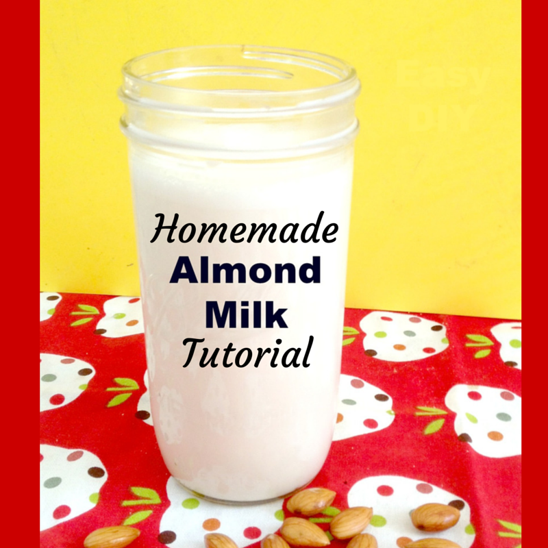 Gluten Free AZ Homemade Almond Milk ( Fast and Easy )