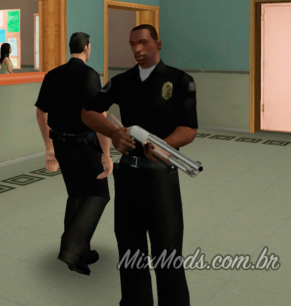 Como ser um policial no gta sa sem mod 