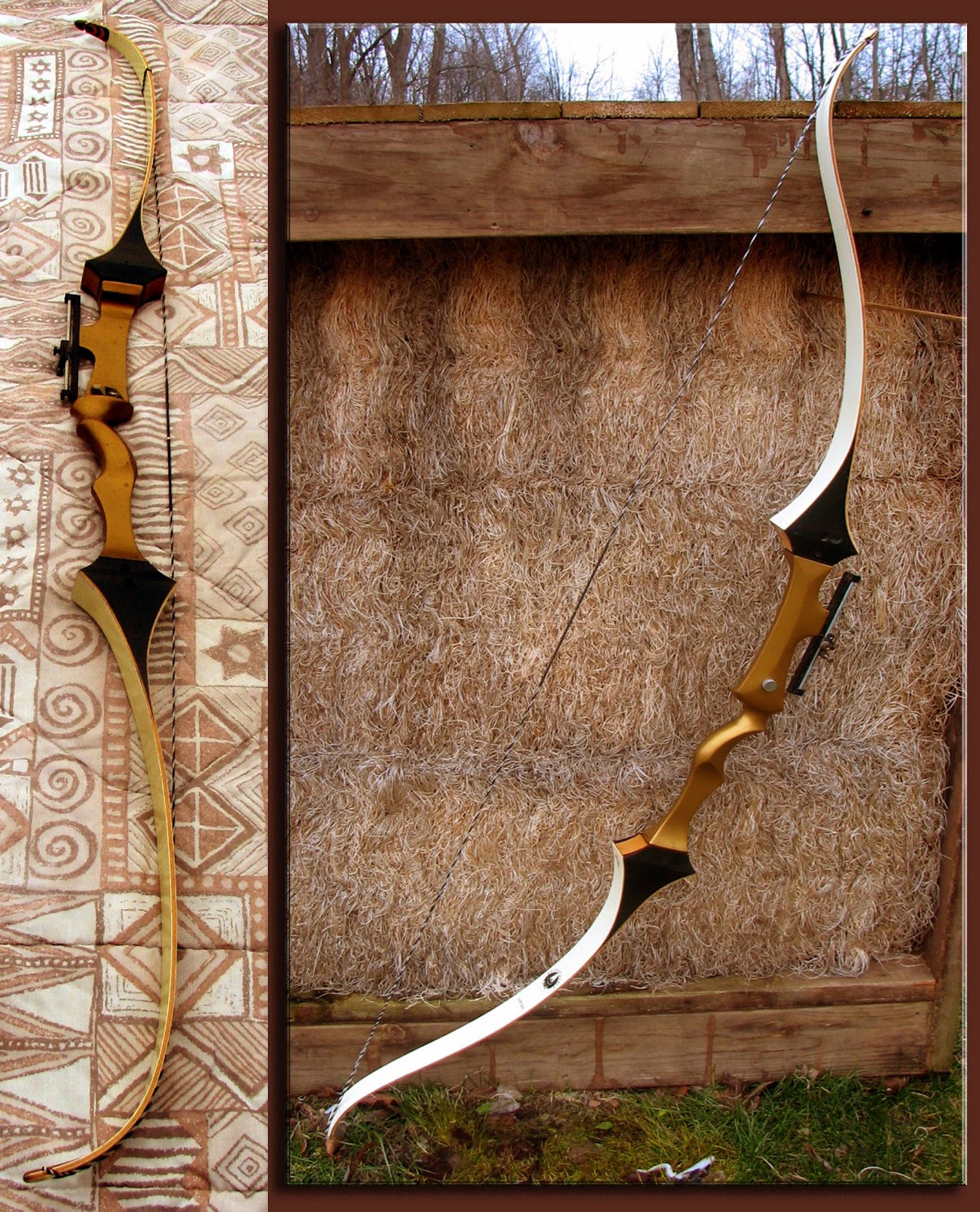 VINTAGE SHAKESPEARE / ROOT ARCHERY The GOLDEN EAGLE recurve