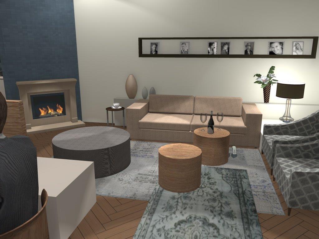 Arnoud herberts interieurarchitect: ontwerp woonkamer te naarden..