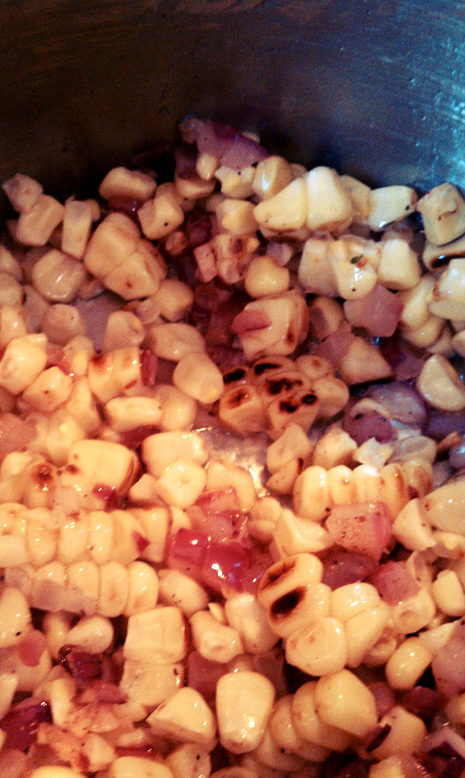 The Gastronomic Mommy ChiliLime Shrimp w/Southwest Grits