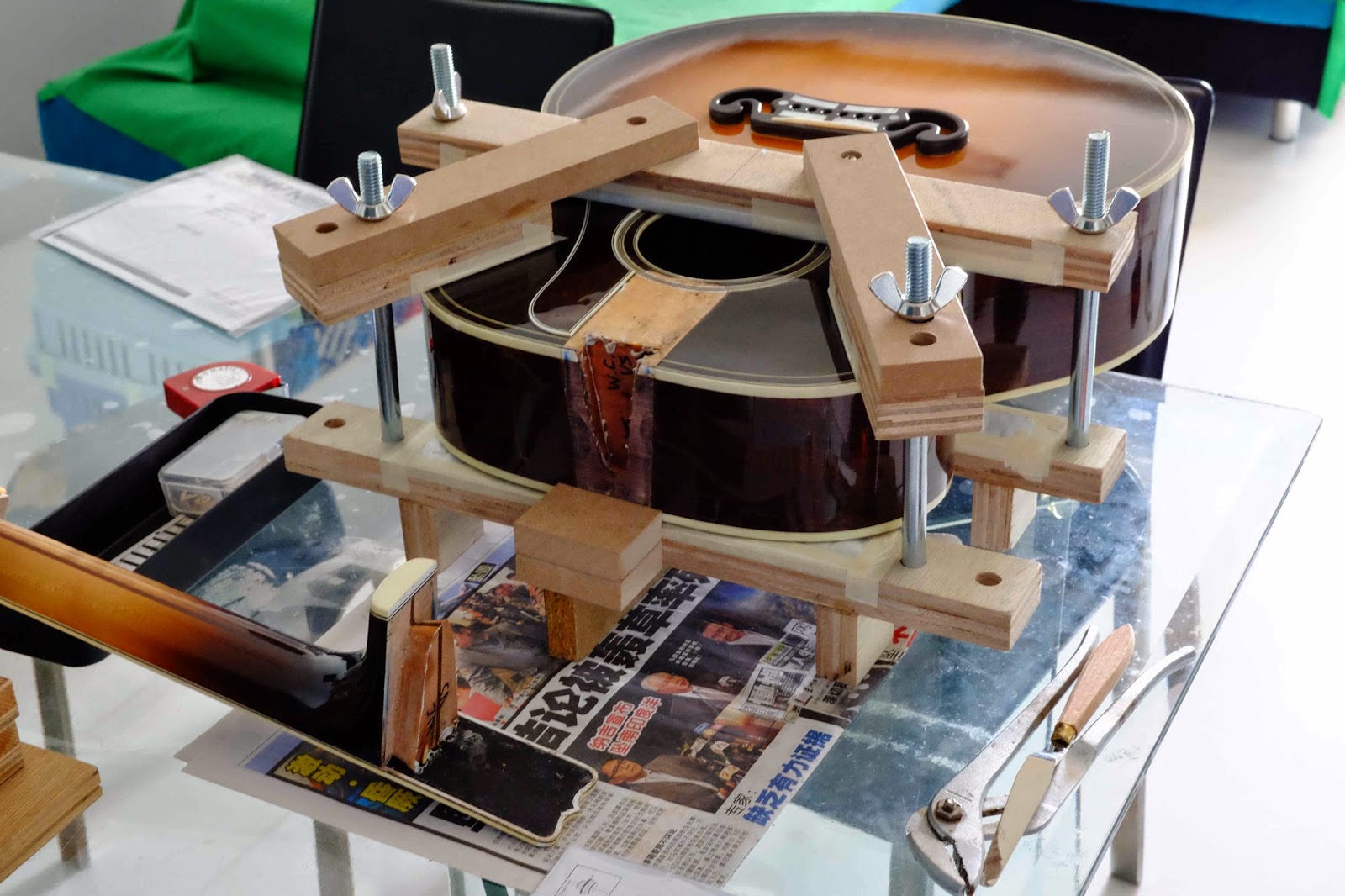 Guitaring Passionately The Lesson Beneath Neck Resetting My Guitar