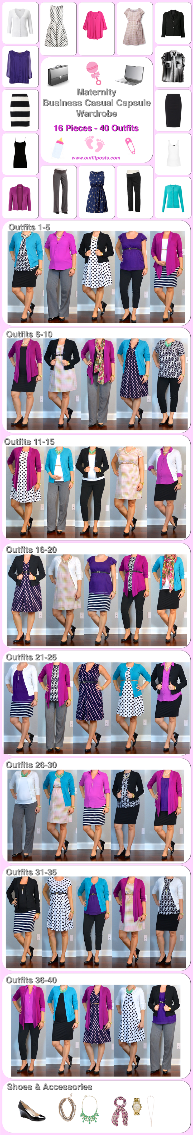 business casual maternity outfits