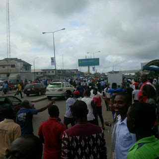Igbo youths protest over arrest of Radio Biafra director