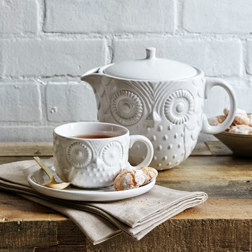 My Owl Barn West Elm Owl Tea collection