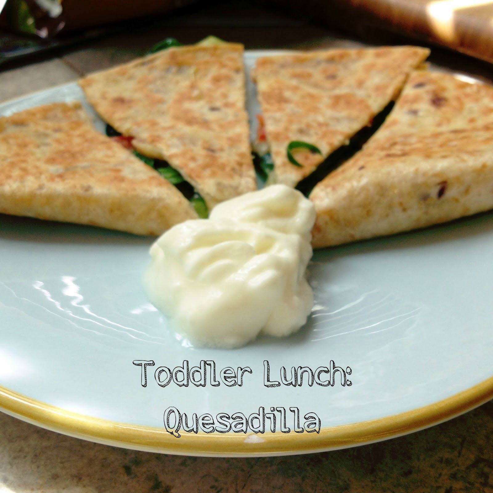 Toddler Lunch Quesadilla Yellow Dandy