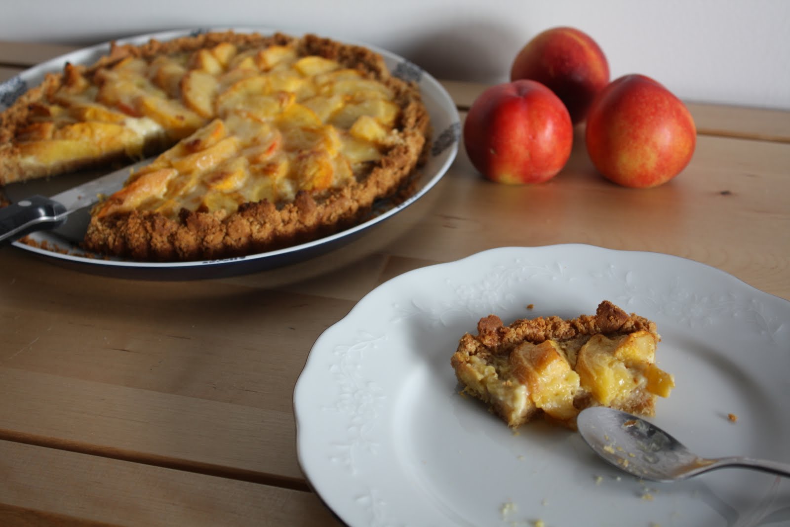 Nectarine Tart