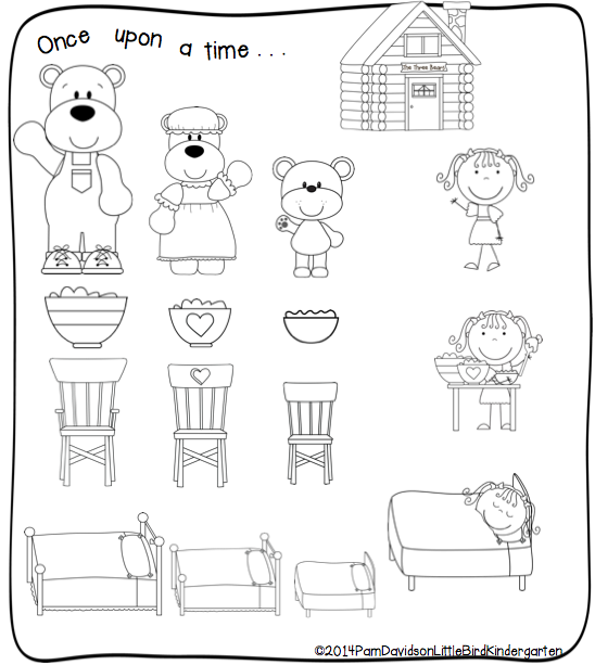 Little Bird Kindergarten: The Three Bears and Listen up! First Sound
