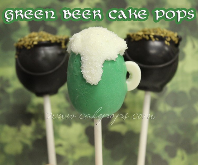 Candy's Cake Pops St. Patty's Day Cake Pops