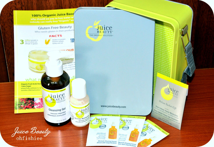 oh{FISH}iee Juice Beauty 5Step Organic Solution to Healthy Skin