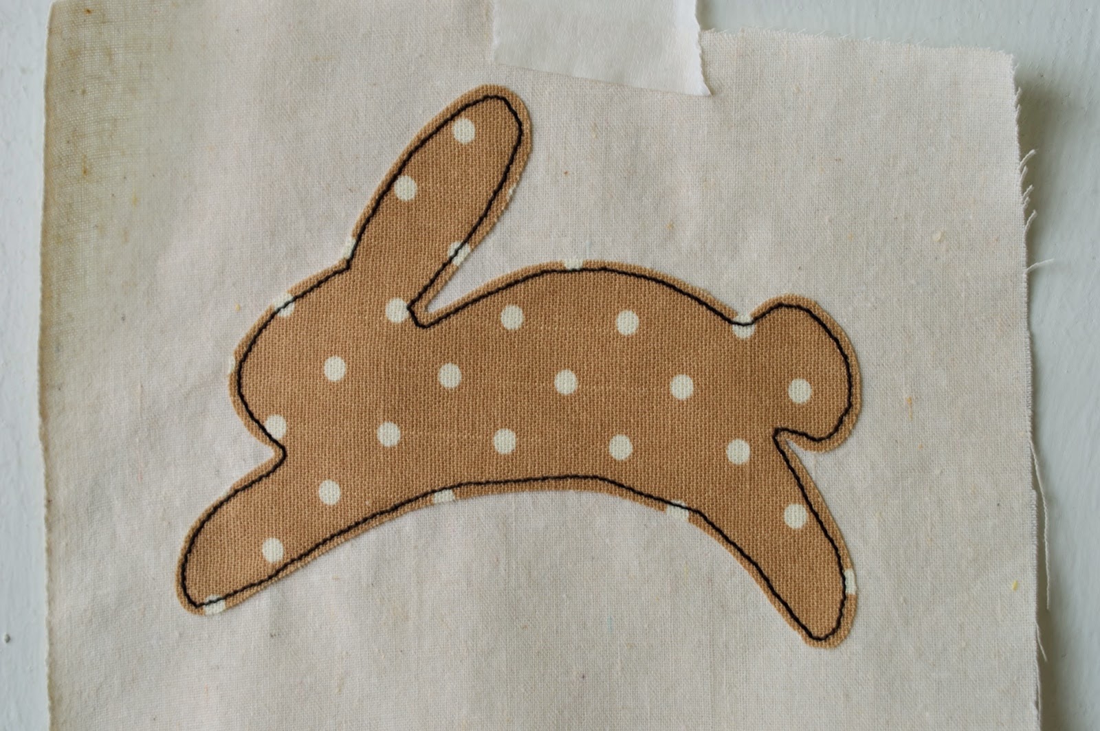 Machine applique using straight stitch Projects by Jane