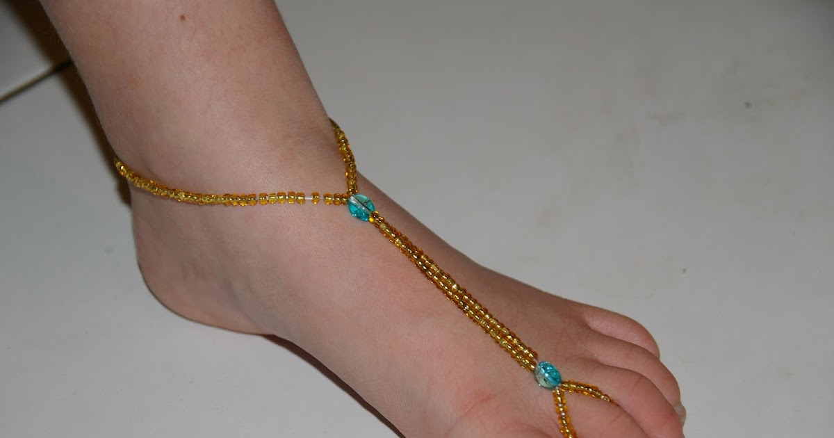 Bella's Journal My handmade foot necklace