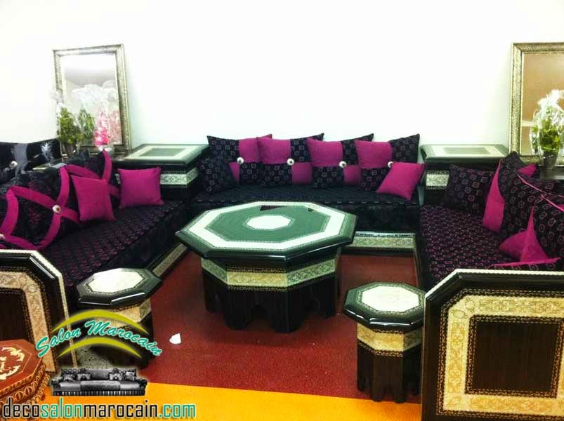 Boutique salon marocain 2016/2017: prix salon marocain Salon marocain design vert