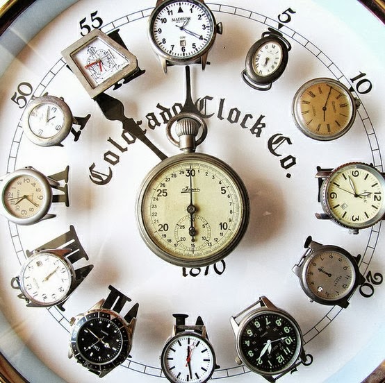 Astute Homestead Wrist Watch's Wall Clock