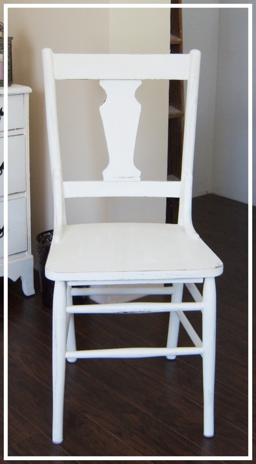 Shoregirl's Creations Old Wooden Chair Makeover