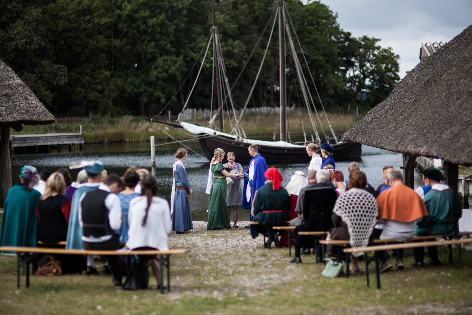 Medieval Bride My medieval wedding the ceremony