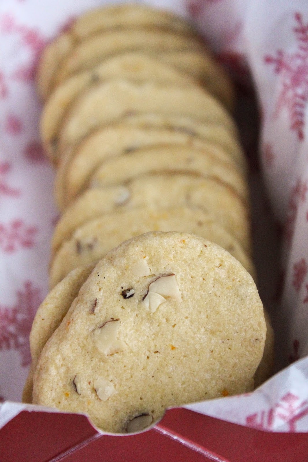 Orange Hazelnut Cookies